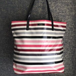 Kate Spade striped tote